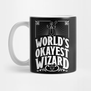 D&D Worlds Okayest Wizard Mug